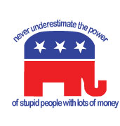 12. Republicans are stupid